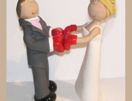 boxing-wedding-cake-topper