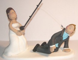 bride-fishing-wedding-cake-topper