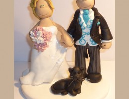bride-groom-black-cat-cake-topper