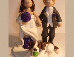 bride-groom-dog-with-ball-in-mouth-cake-topper