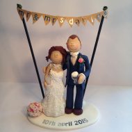 bunting-cake-topper