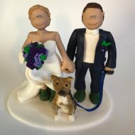 cake-topper-wth-dog-on-lead
