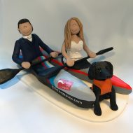canoeing-couple-wedding-cake-topper