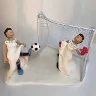 lesbian-football-wedding-cake-topper