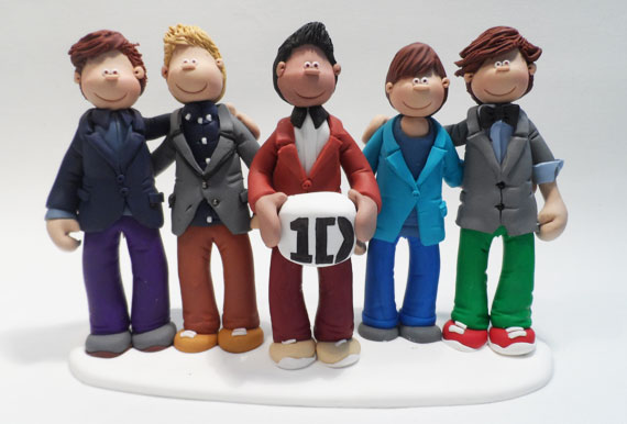 One Direction Birthday Cake Topper