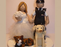 police-cake-topper-with dogs