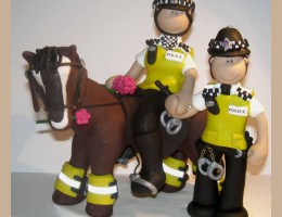 police-horse-cake-topper