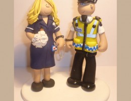 police-nurse-cake-topper