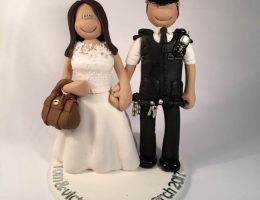 police wedding cake topper 2017