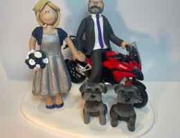 red-motorbike-wedding-cake-topper
