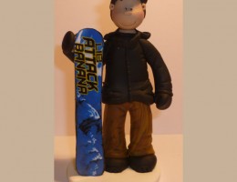 single-snowboarding-figure