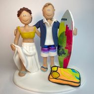 surfboard-wedding-cake-topper