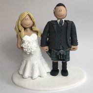 wedding-cake-topper-grey-kilt