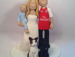 young-baby-2-cats-arsenal-cake-topper